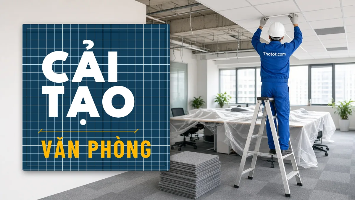 Cải tạo tổng thể văn phòng