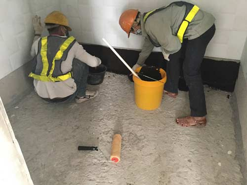 Chống thấm nhà phố bằng Sika