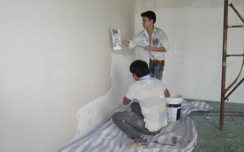 Chống thấm nhà phố bằng sơn chống thấm