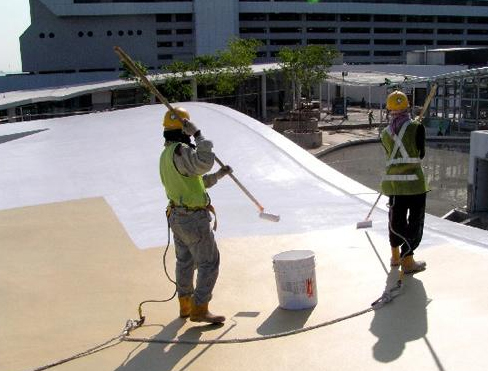 Chống thấm sân thượng thấm xuống dưới