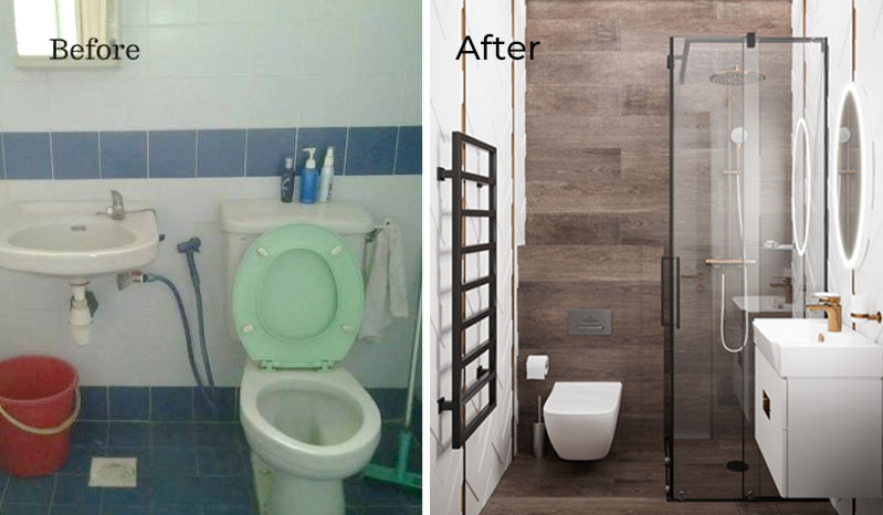 Đánh giá nhà vệ sinh xuống cấp