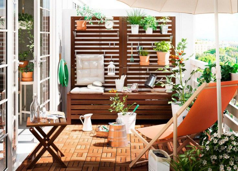 Đi nước ban công căn hộ