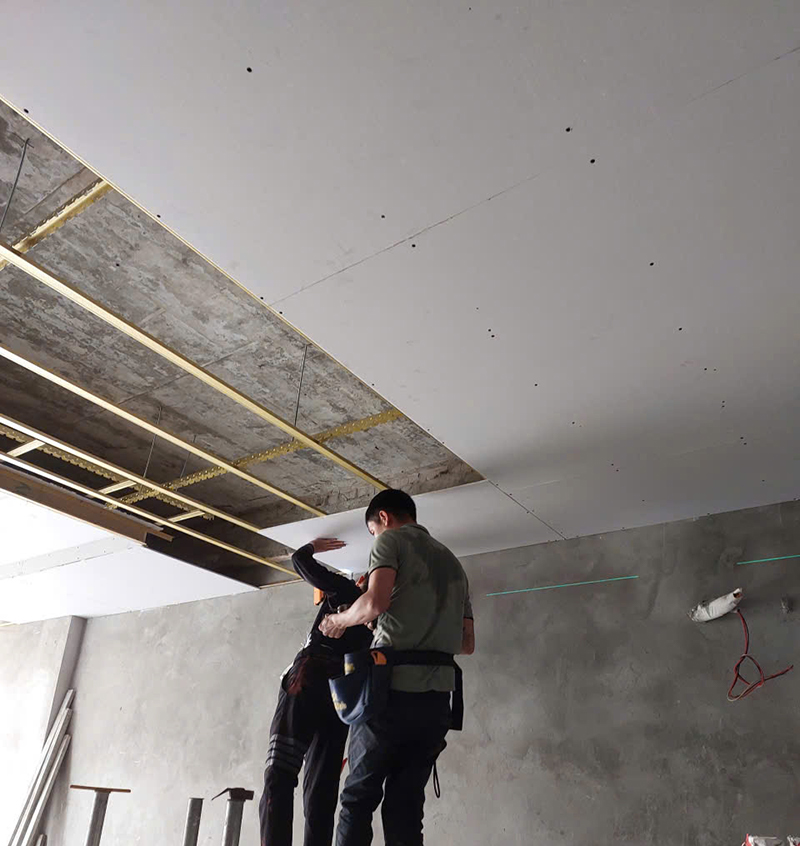 Đóng trần thạch cao nhà ở