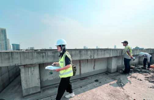 Khảo sát hiện trạng ban công