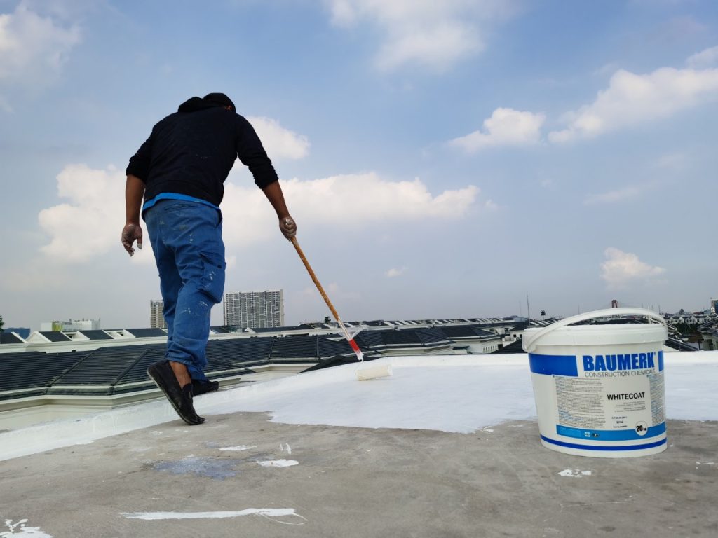 Kiểm tra chống thấm hiện trạng sân thượng