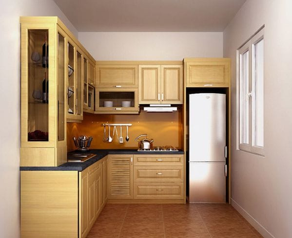 Làm tủ bếp căn hộ chung cư