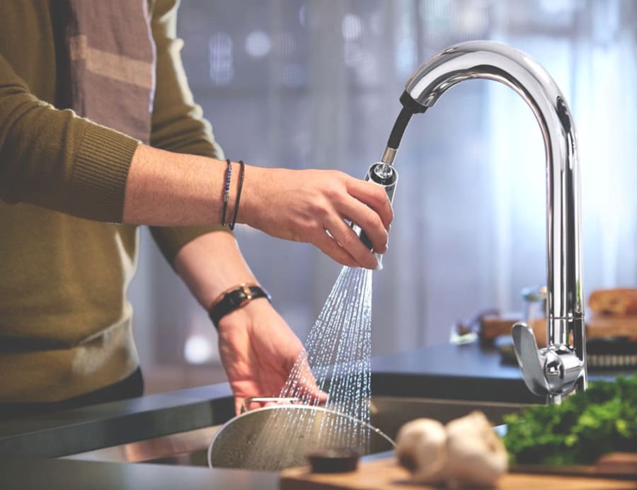 Lắp chậu rửa căn hộ