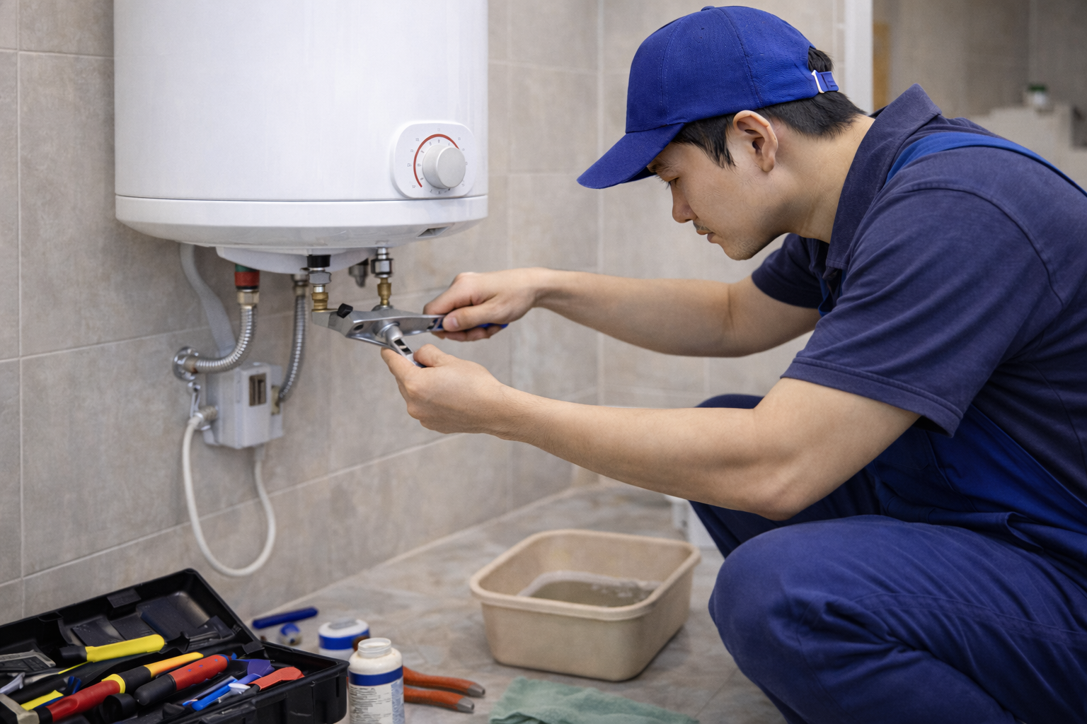 Lắp đặt máy nước nóng