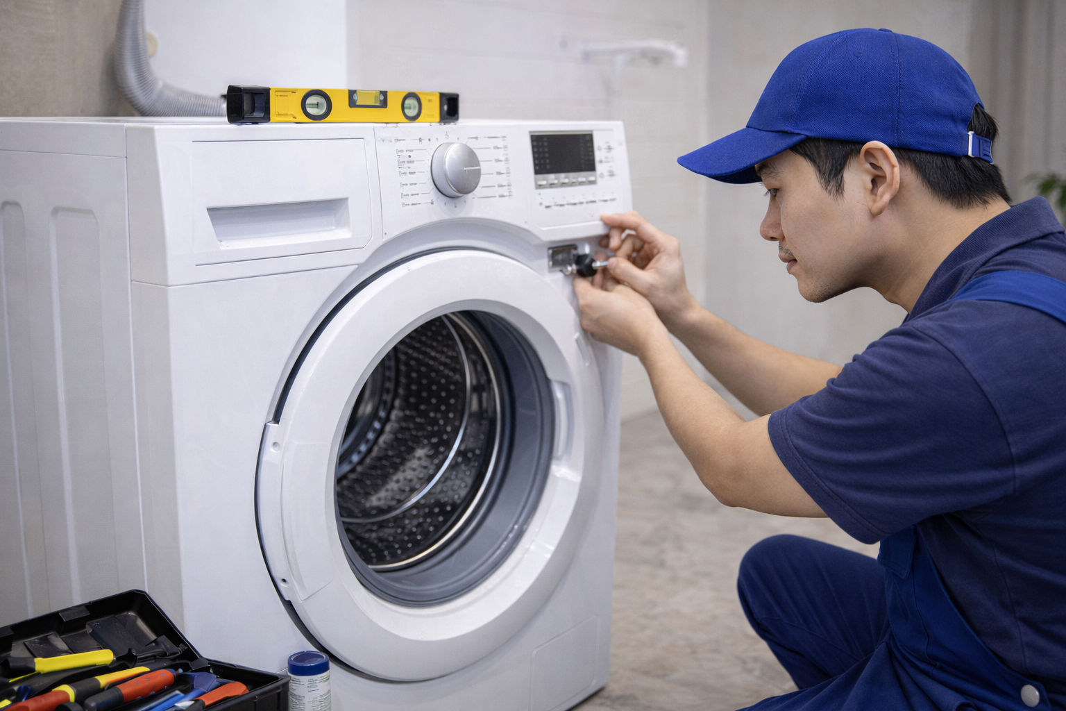 Lắp đặt máy sấy