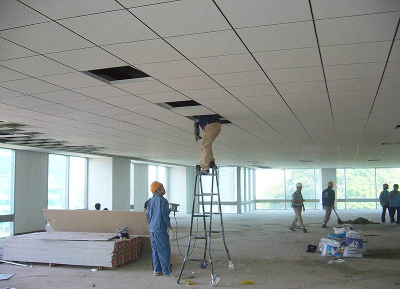 Lắp đặt trần thạch cao