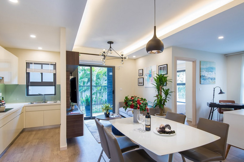 Lắp đèn LED căn hộ