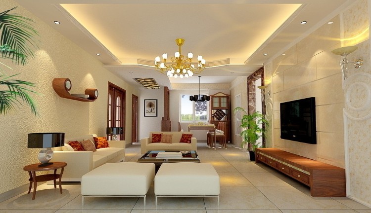 Lắp đèn trang trí trần