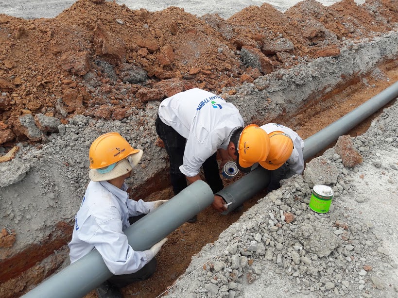 Lắp hệ thống cấp thoát nước