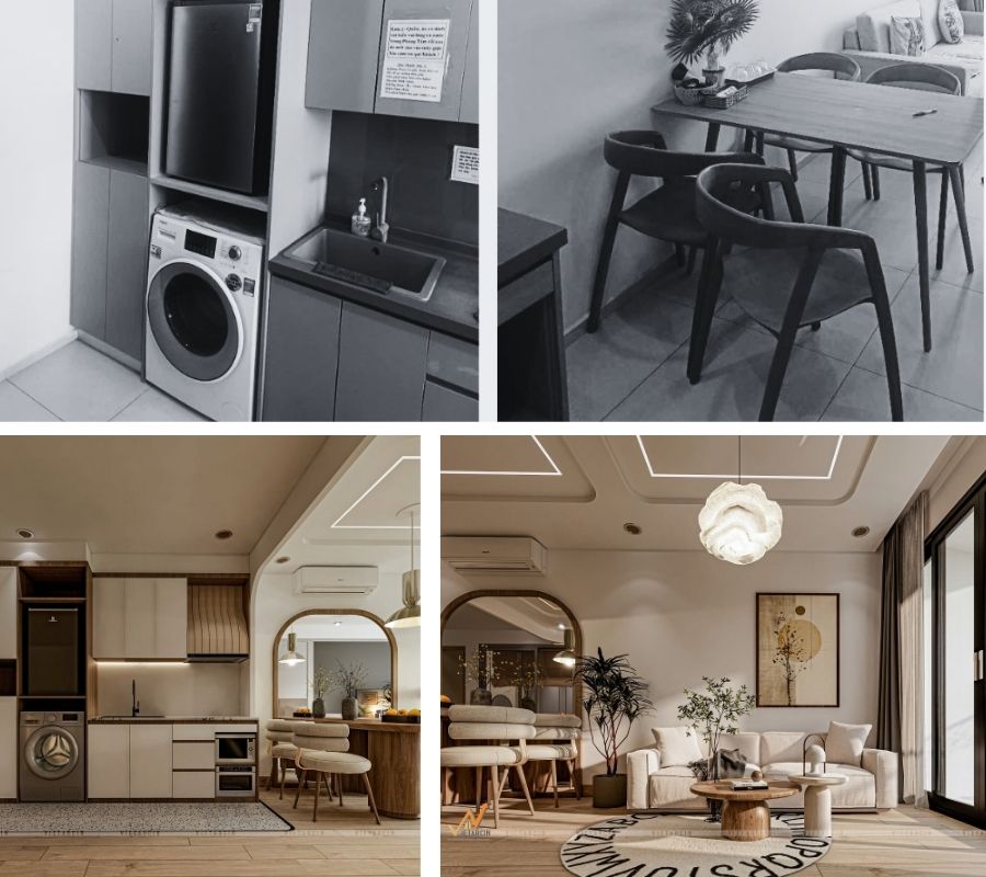 Lập phương án cải tạo căn hộ