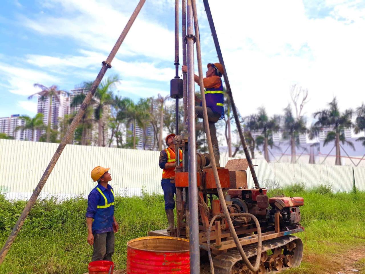 Lập phương án khoan công trình
