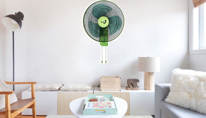 Lắp quạt treo tường