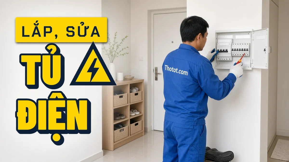Lắp, sửa tủ điện căn hộ chung cư