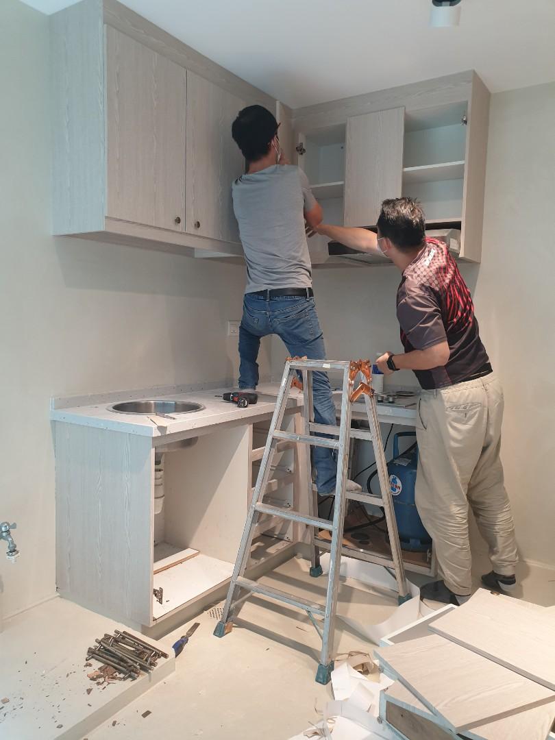 Lắp tủ bếp căn hộ