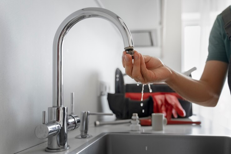 Lắp vòi nước nhà ở