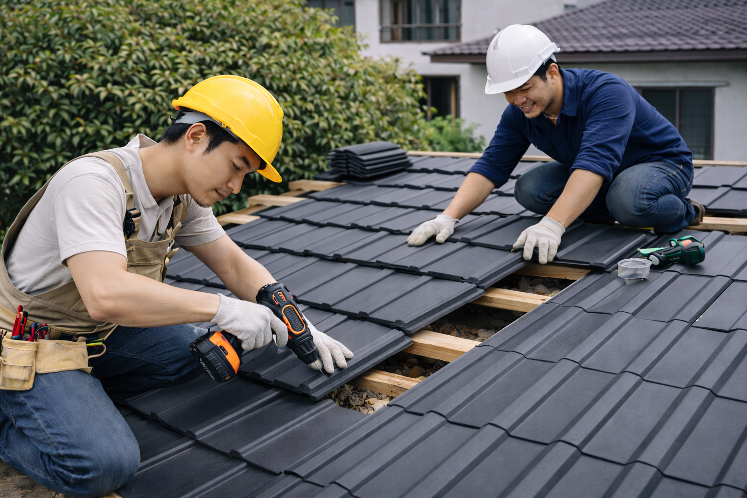 Mái ngói hiện đại