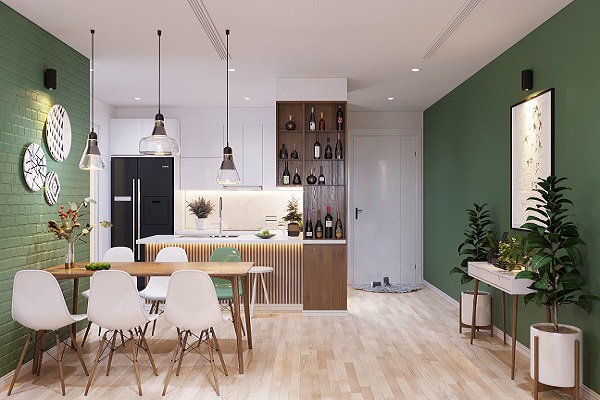 Nâng cấp màu sơn căn hộ