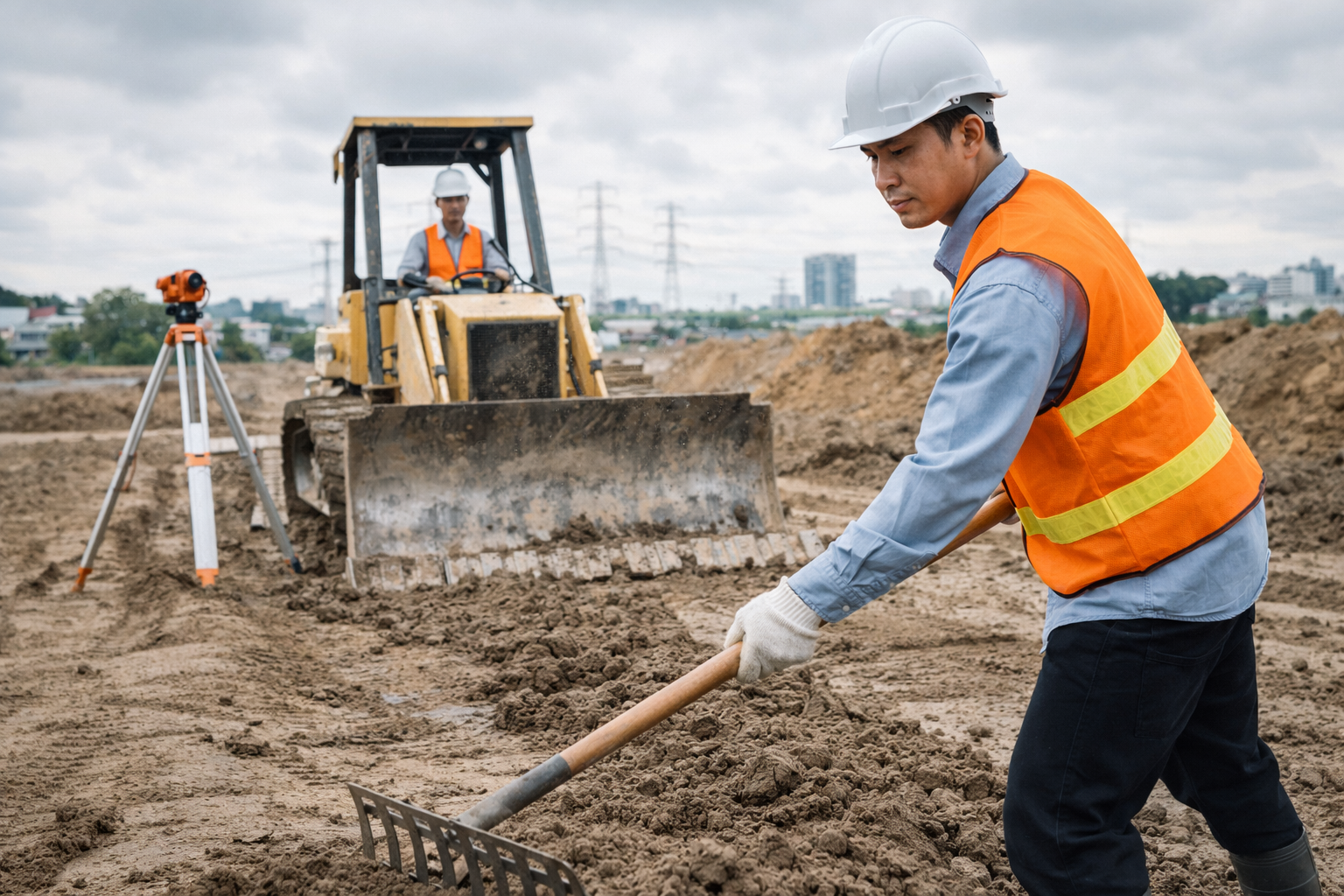 San lấp mặt bằng