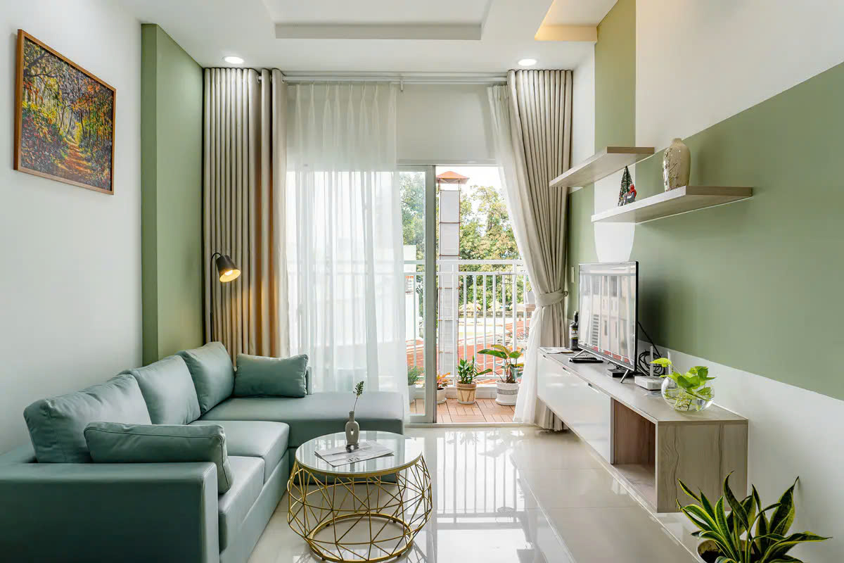 Sơn căn hộ tại nhà