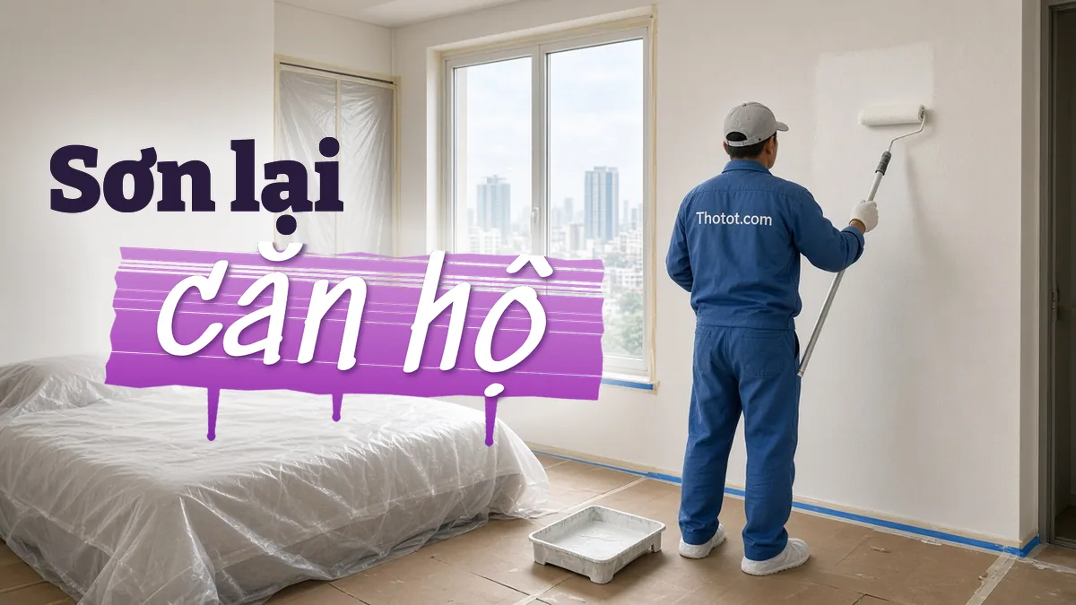 Sơn lại căn hộ chung cư