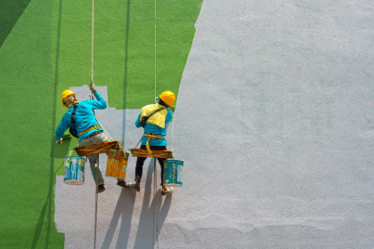 Sơn mặt tiền nhà phố