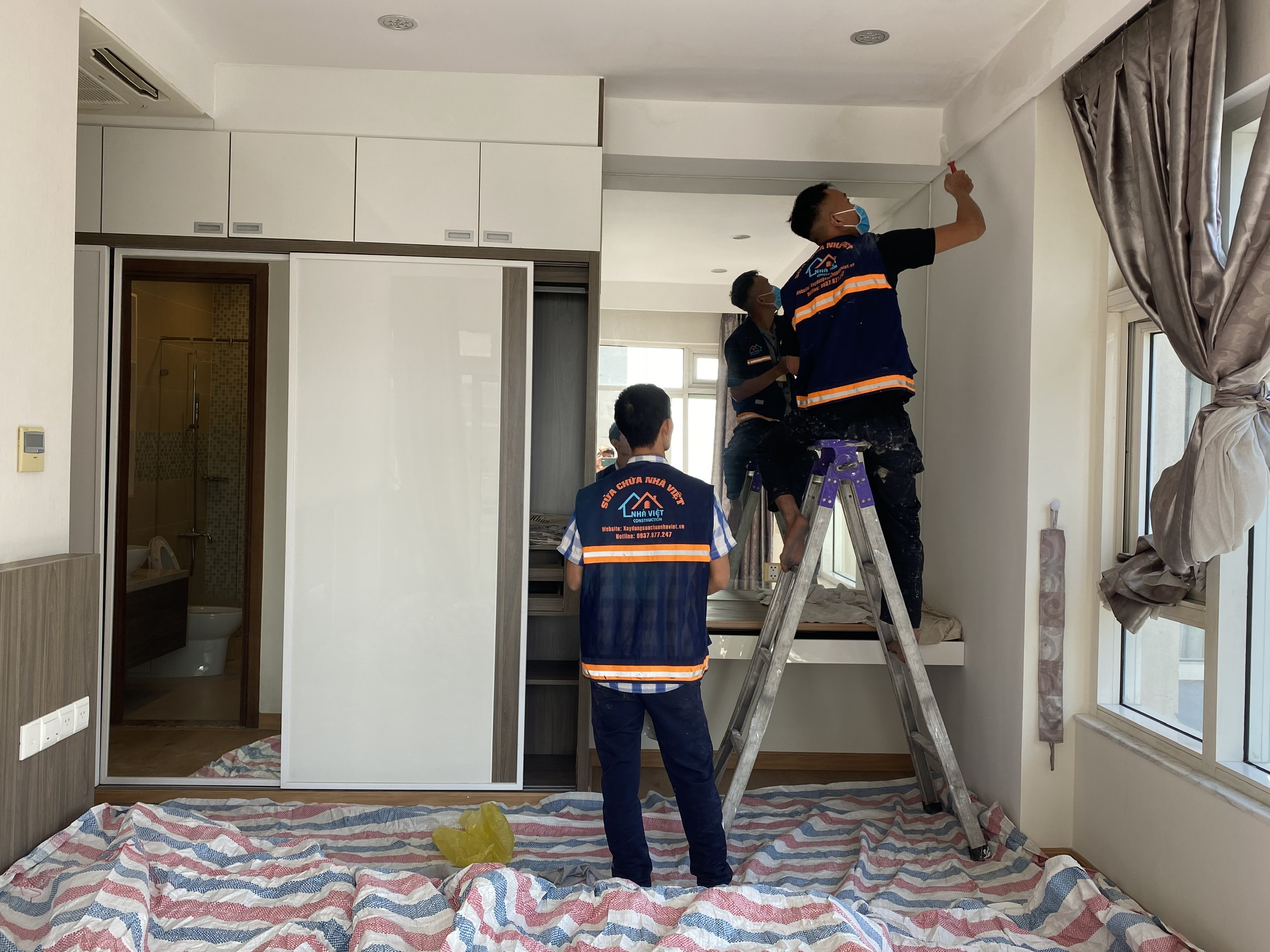 Sơn nhà phố cho thuê nhanh