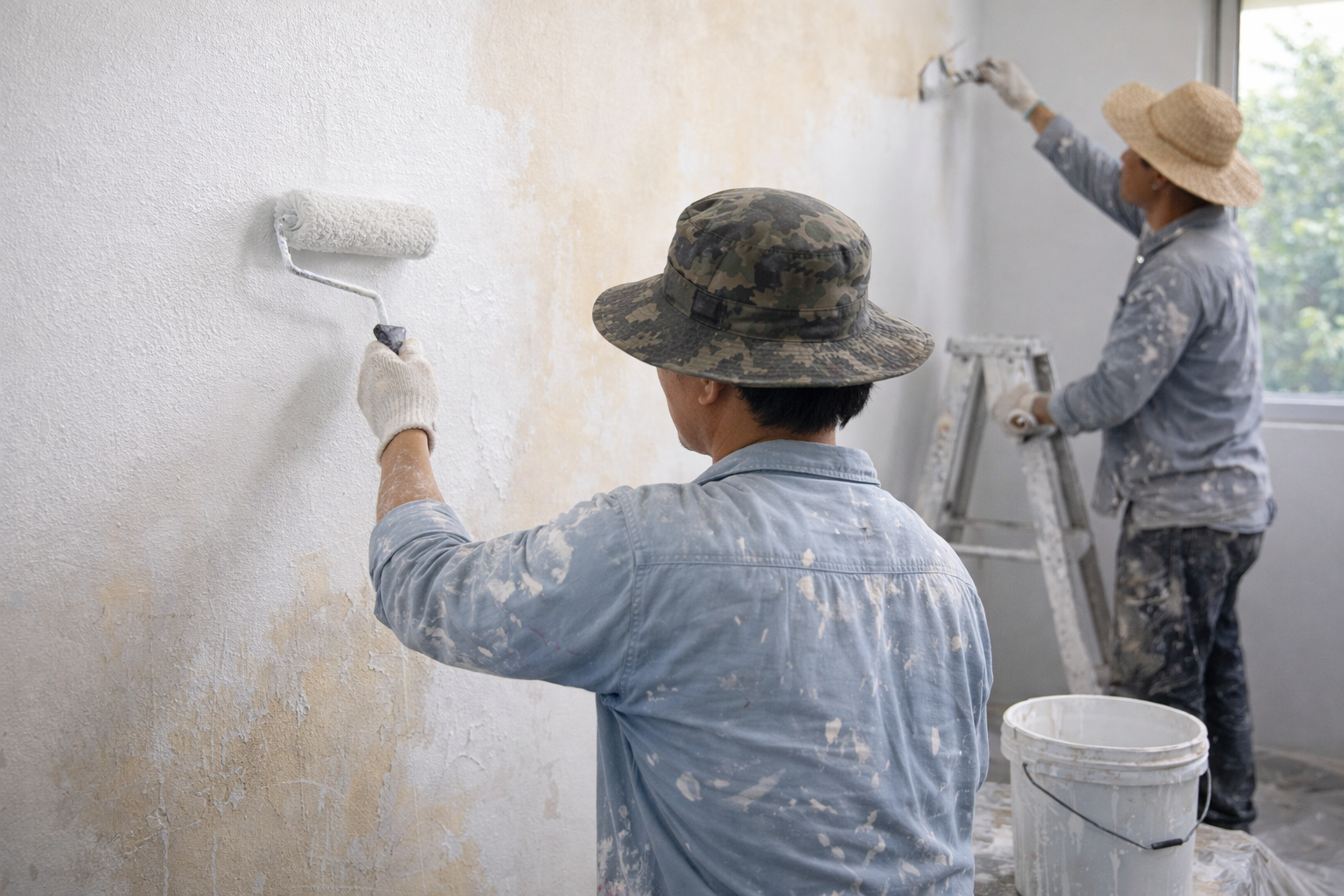 Sơn sửa chữa – sơn lại