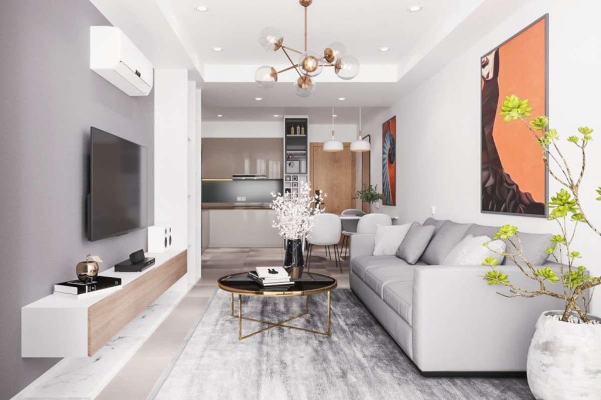 Sơn trang trí căn hộ