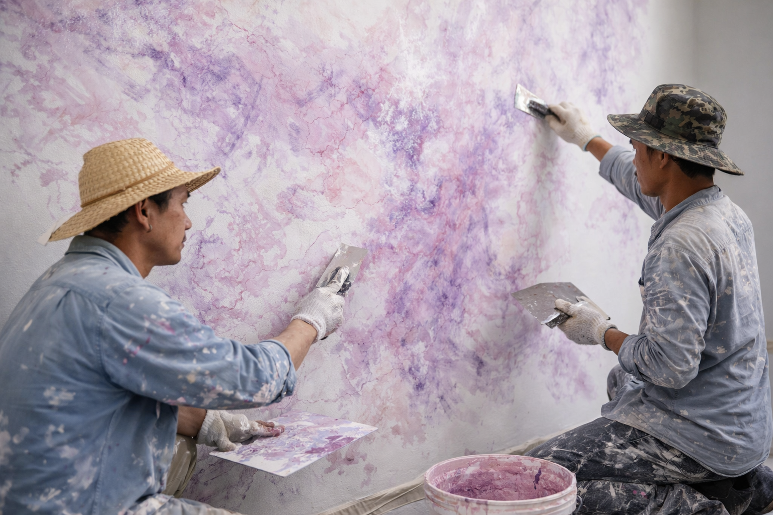 Sơn trang trí – sơn hiệu ứng