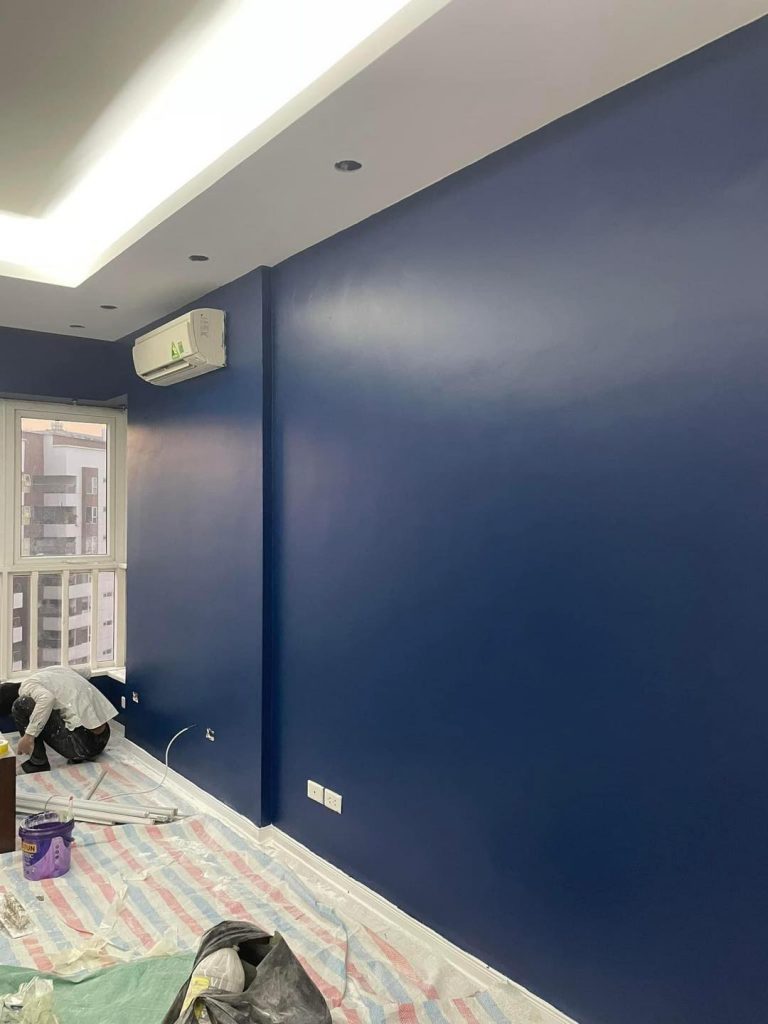 Sơn tường căn hộ chung cư