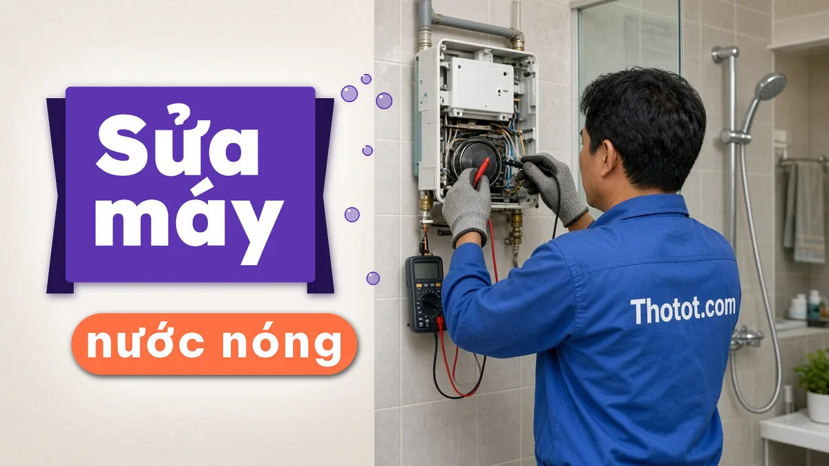 Sửa máy nước nóng không nóng, rò điện