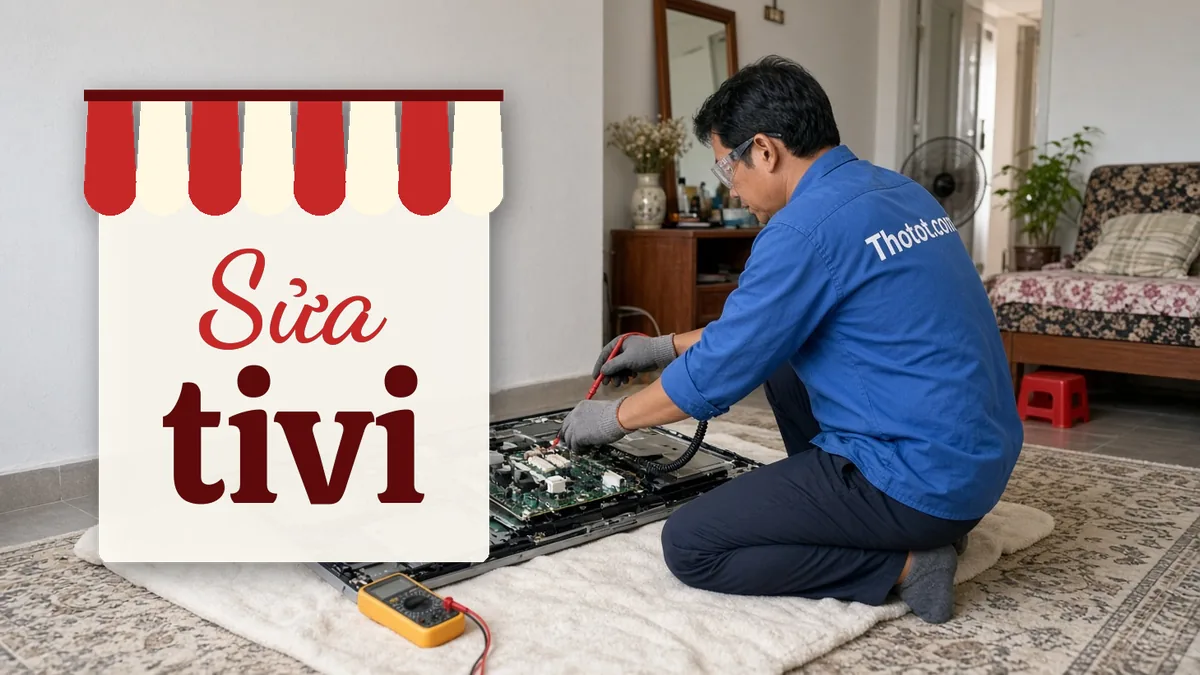 Sửa tivi mất hình, mất tiếng