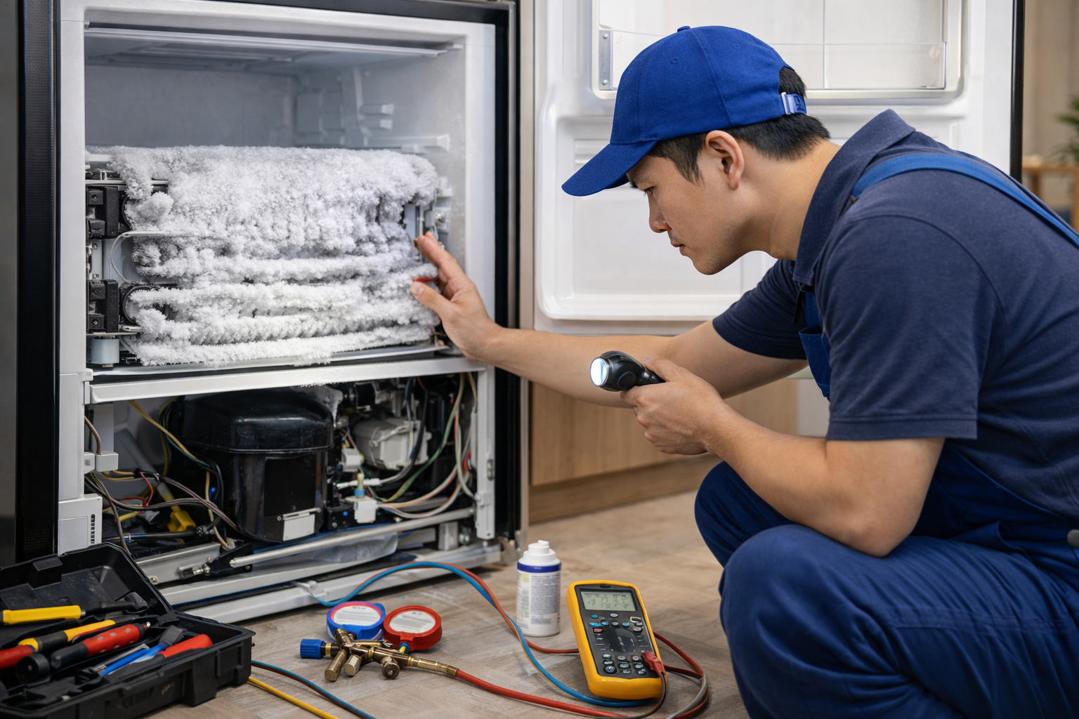 Sửa tủ lạnh không đông đá