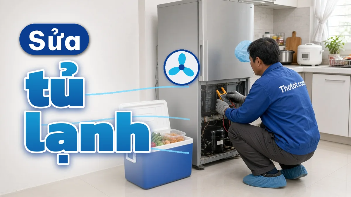 Sửa tủ lạnh không lạnh, kém lạnh