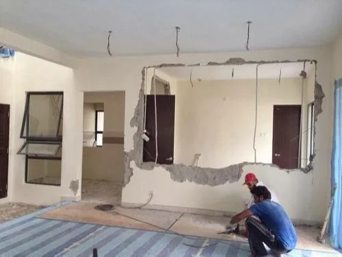 Sửa tường căn hộ