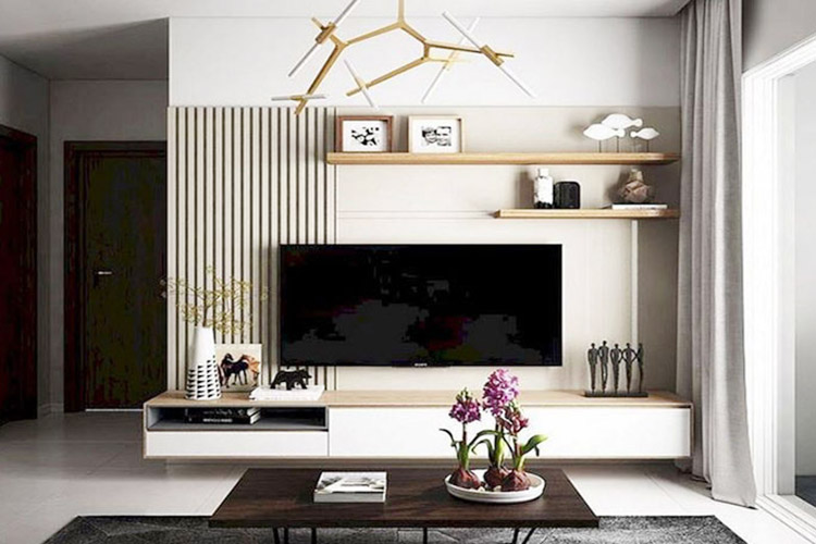 Thay kệ tivi căn hộ