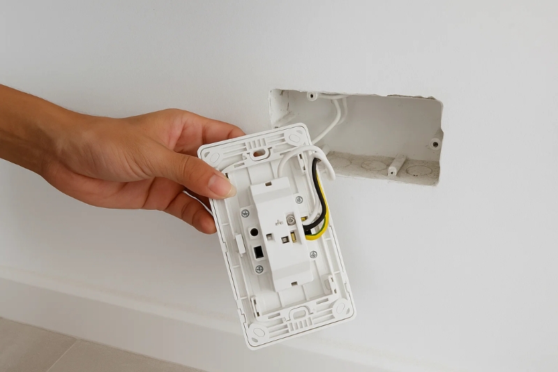 Thay ổ cắm điện