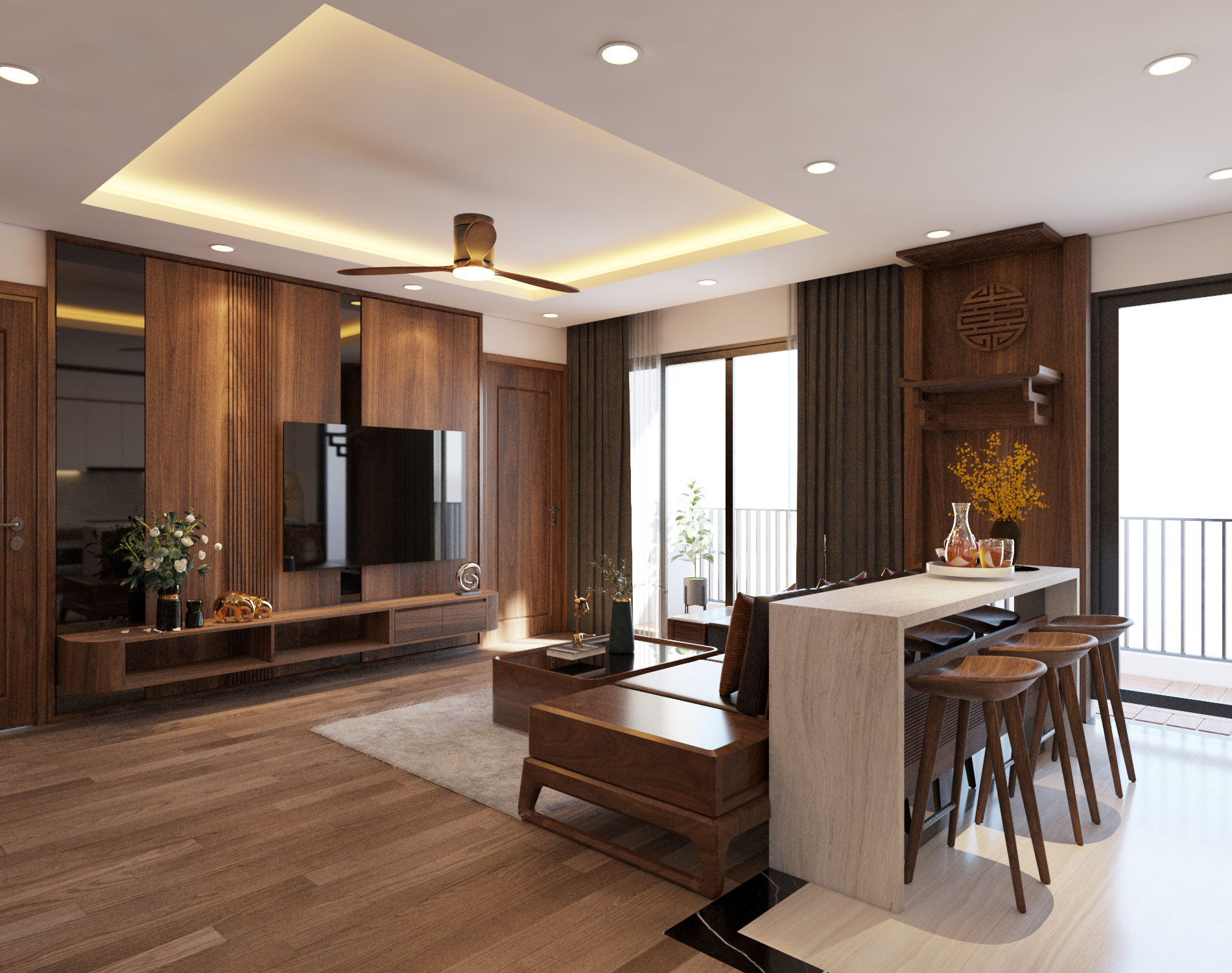 Thi công nội thất tại nhà