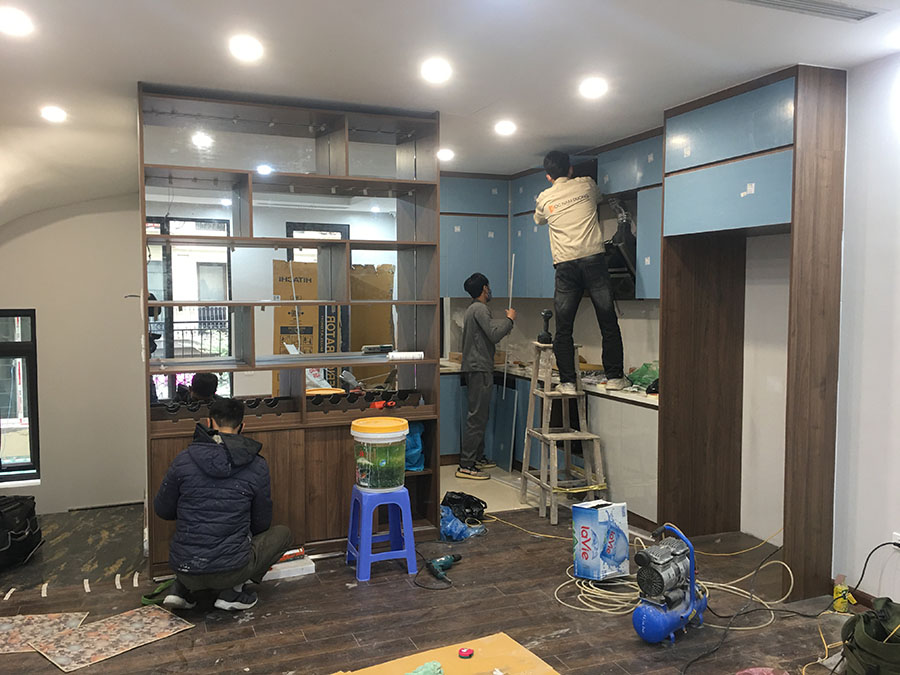 Thi công nội thất theo yêu cầu