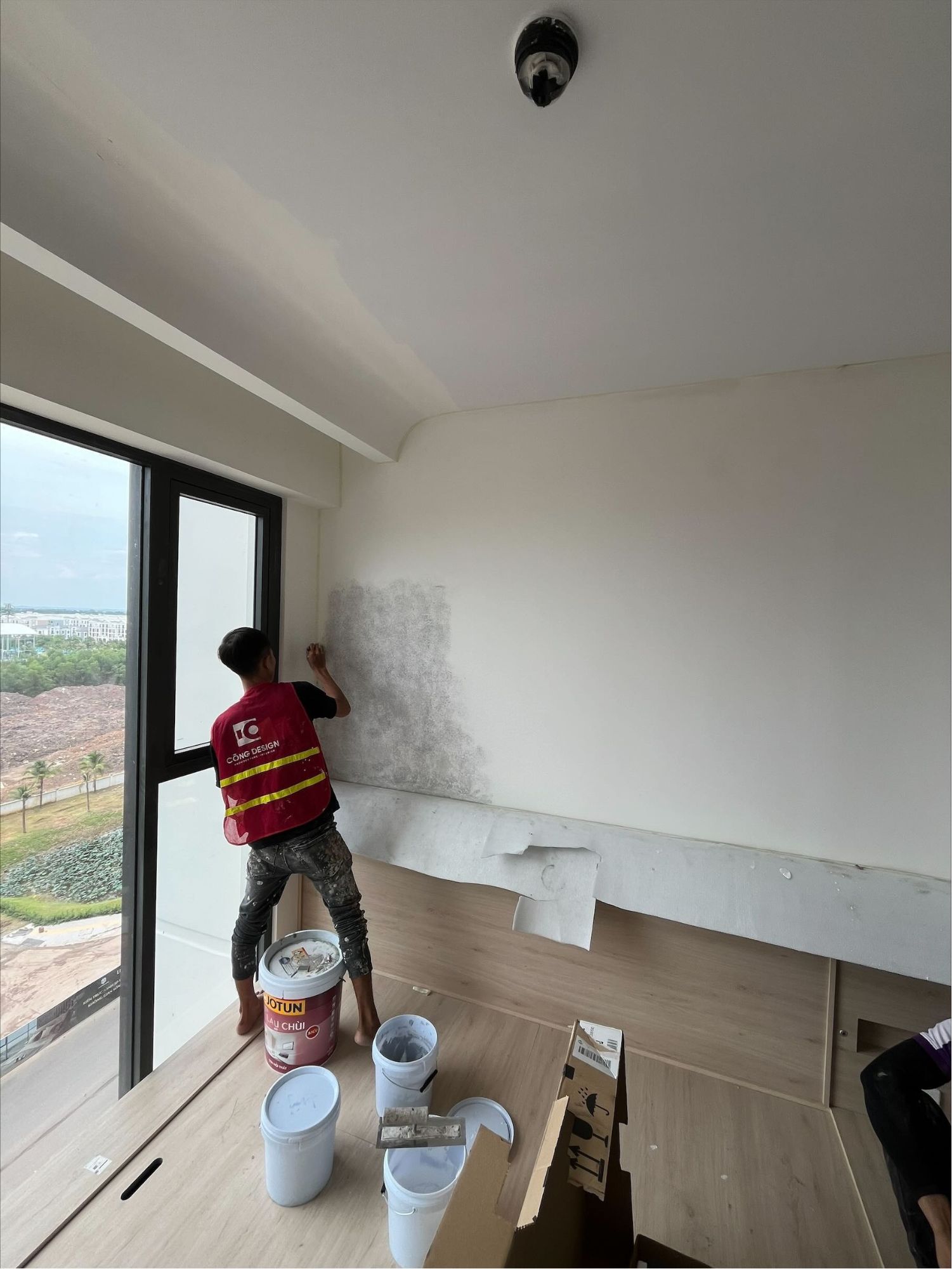 Thi công phòng ngủ mới từ đầu