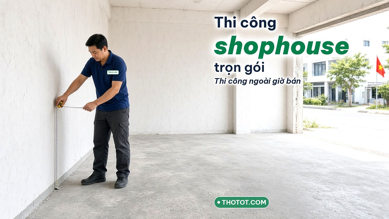 Thi công Shophouse