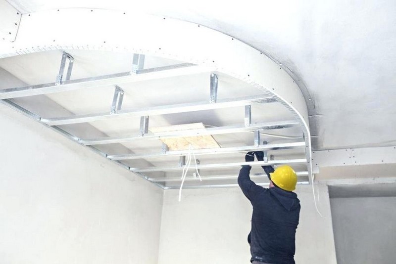 Thi công trần thạch cao chìm