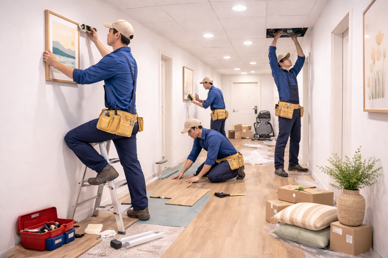 Thi công trọn gói hành lang – lối đi