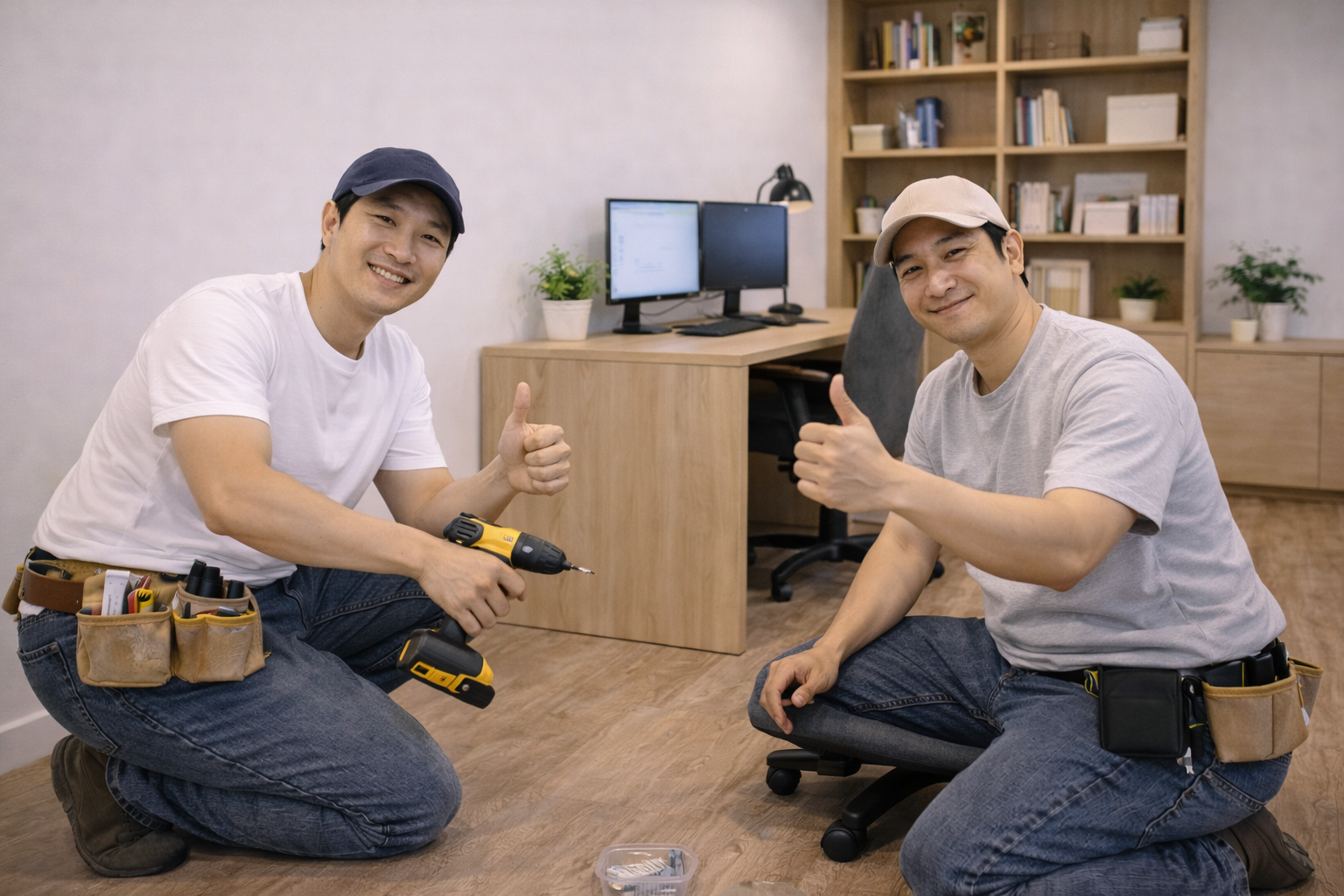 Thi công trọn gói phòng làm việc