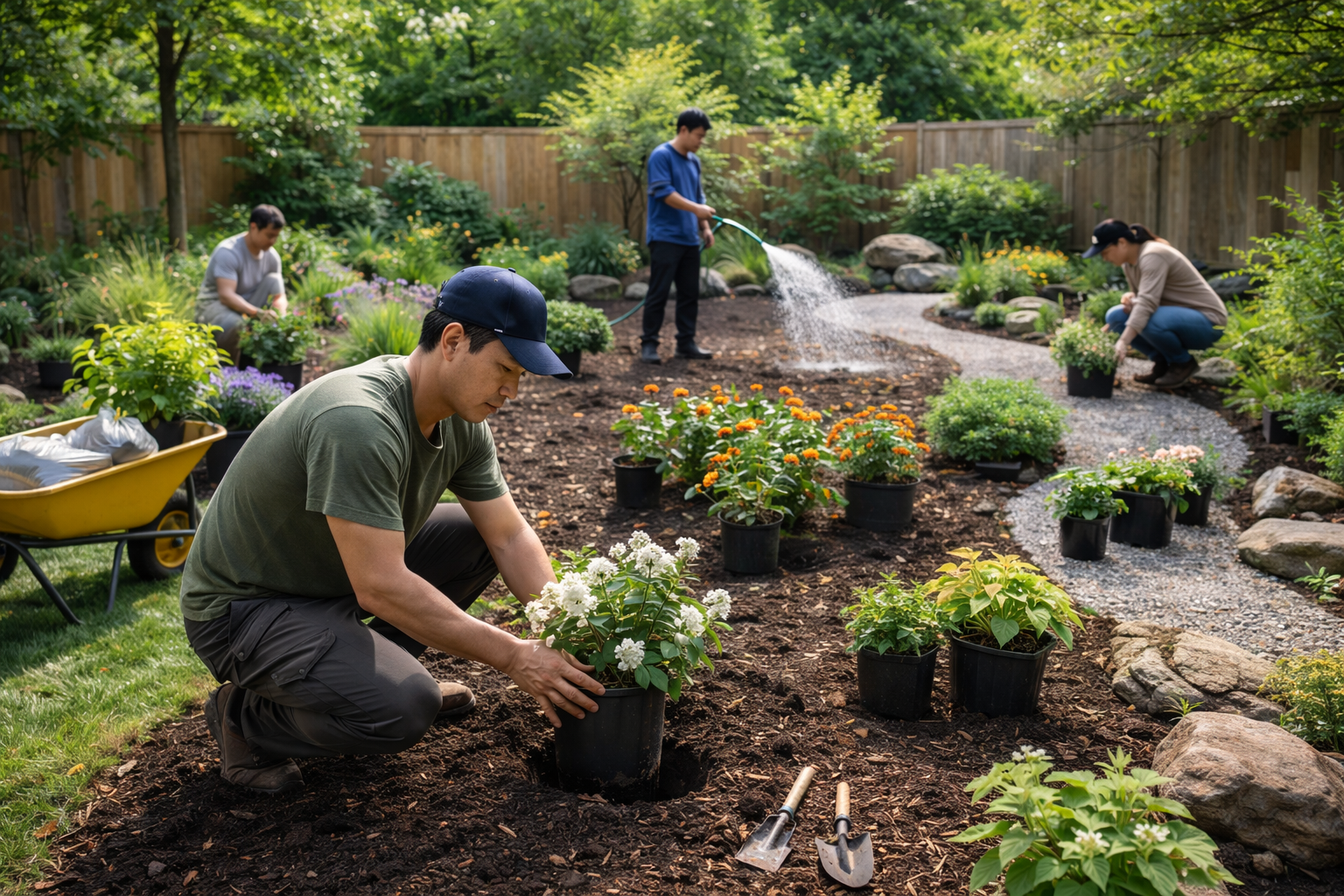 Trồng cây – cảnh quan