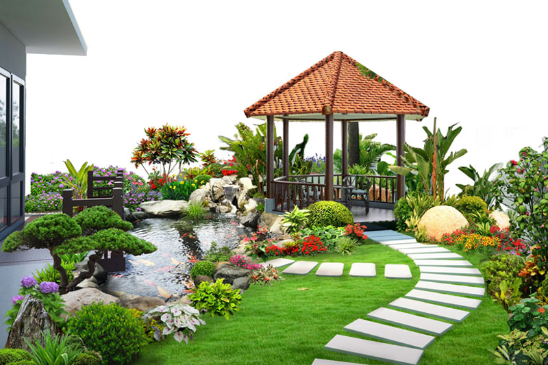 Tư vấn cảnh quan sân vườn